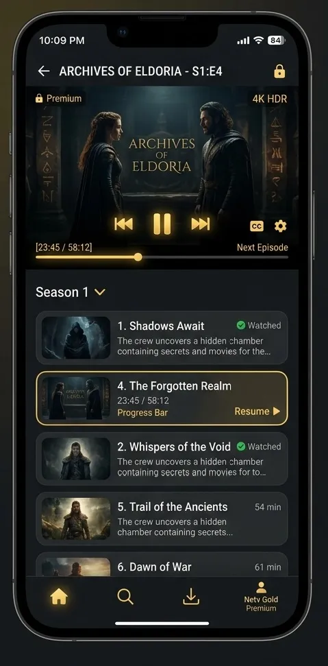 Netv Gold V10 Ekran Görüntüsü 4